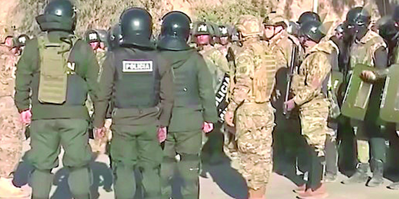 Fuerzas de seguridad del Estado toman el control de Parotani.