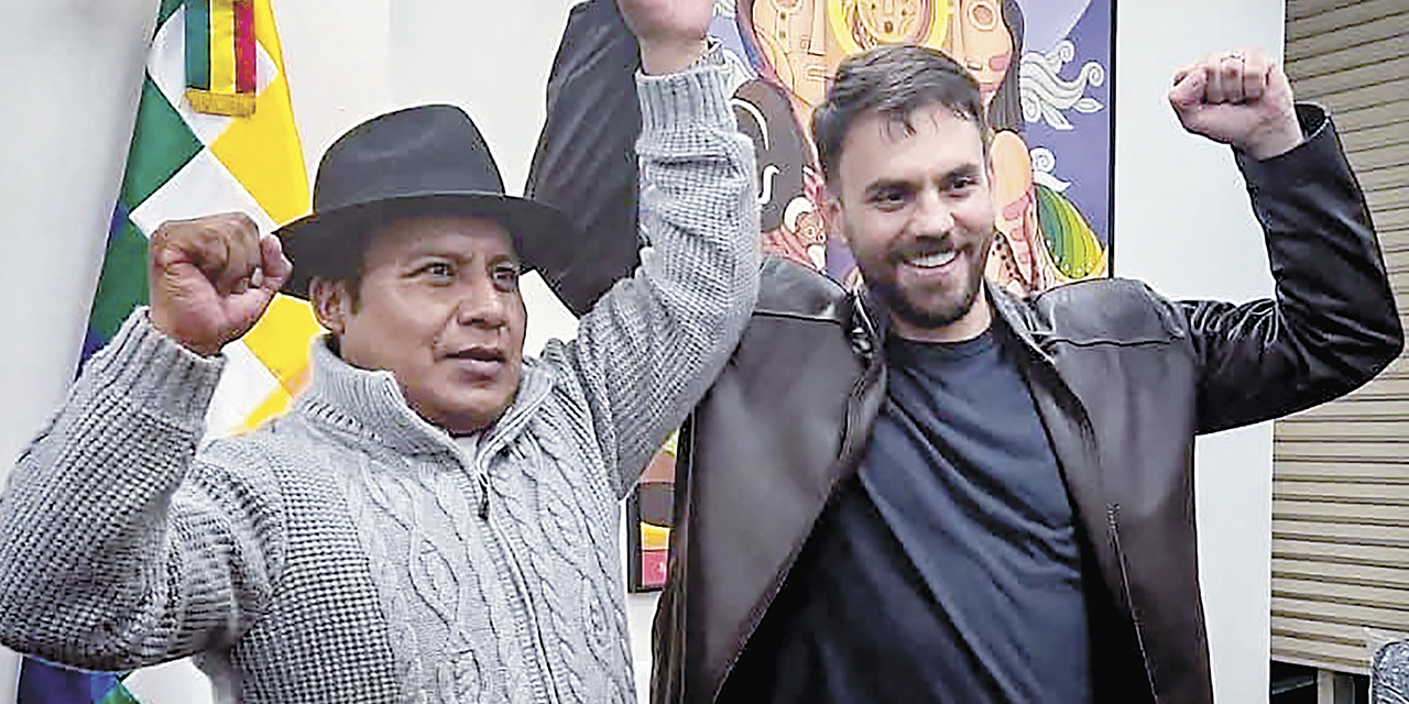 El binomio del MAS.