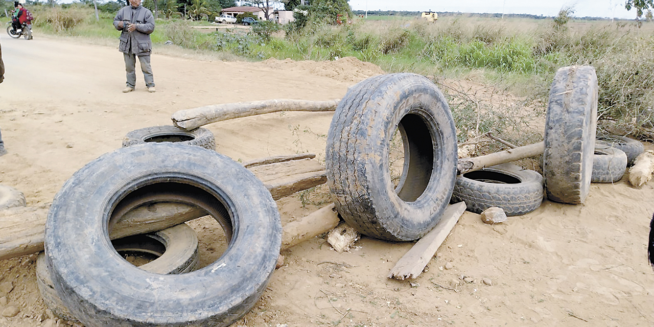 Un poblador de San Julián, Santa Cruz, región donde se resiste al bloqueo evista.