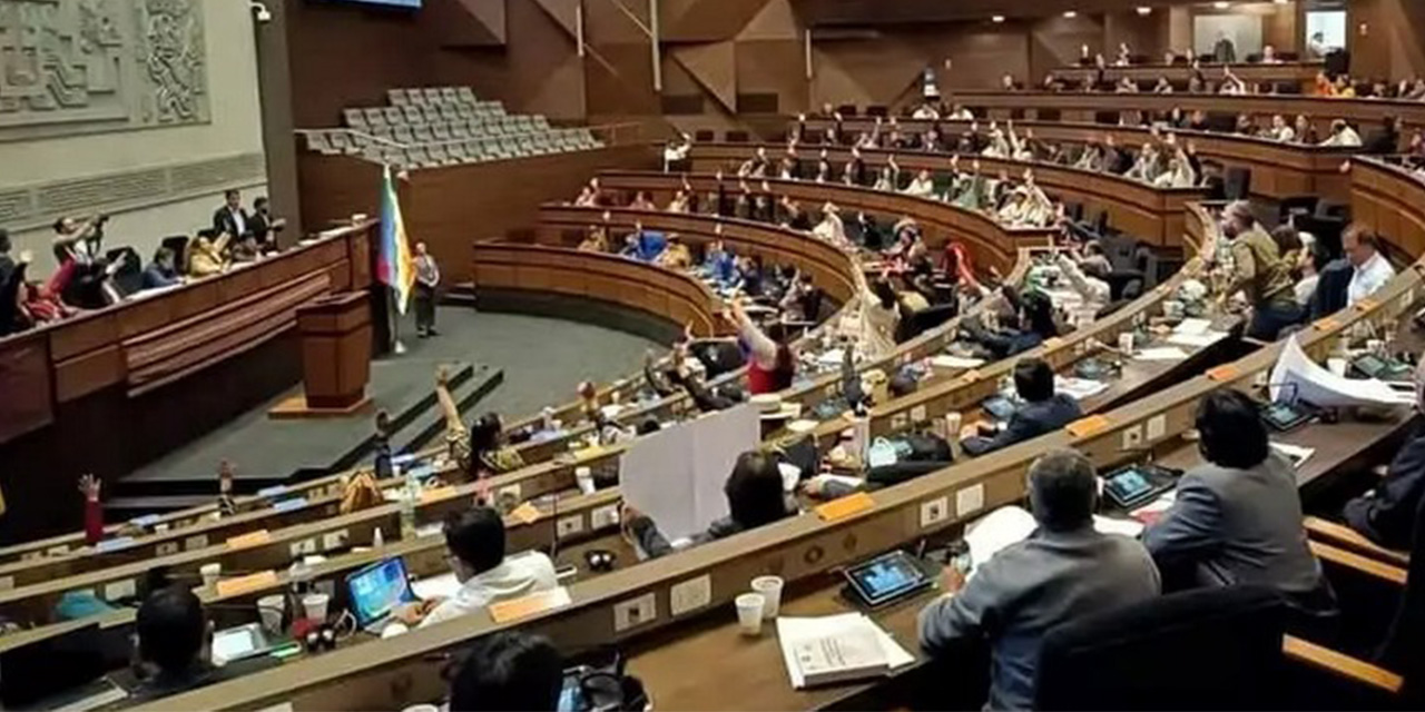Acuerdan reinstalar sesión para tratar crédito de $us 30 millones