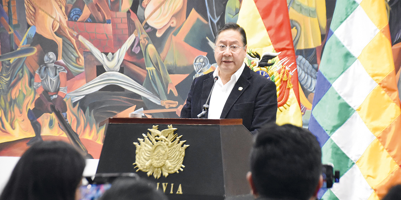 Arce rechaza acusaciones sobre su familia y emplaza a acudir a las instancias correspondientes