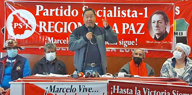 Unidad o derrota: El presidente Arce advierte que la derecha amenaza con destruir el Proceso de Cambio