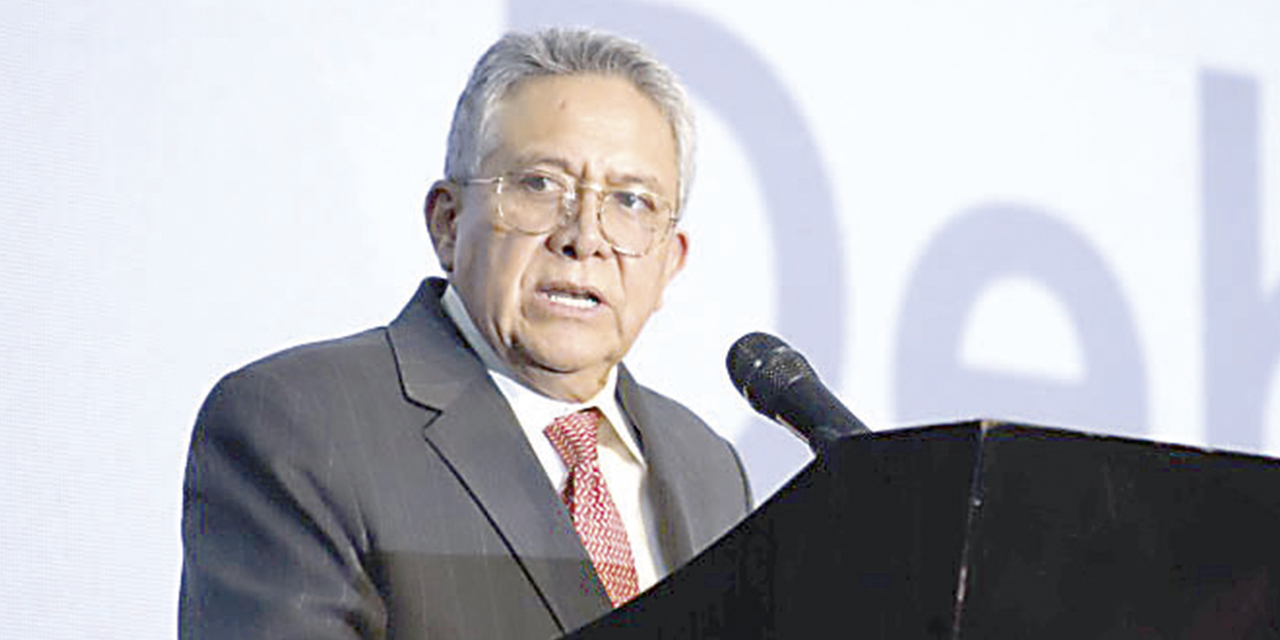El presidente de la CEPB, Giovanni Ortuño.
