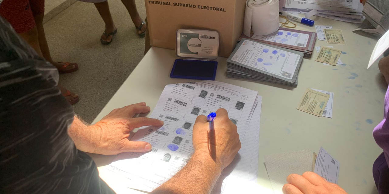 Los electores habilitados podrán sufragar en las elecciones del 17 de agosto. Foto: Archivo TSE