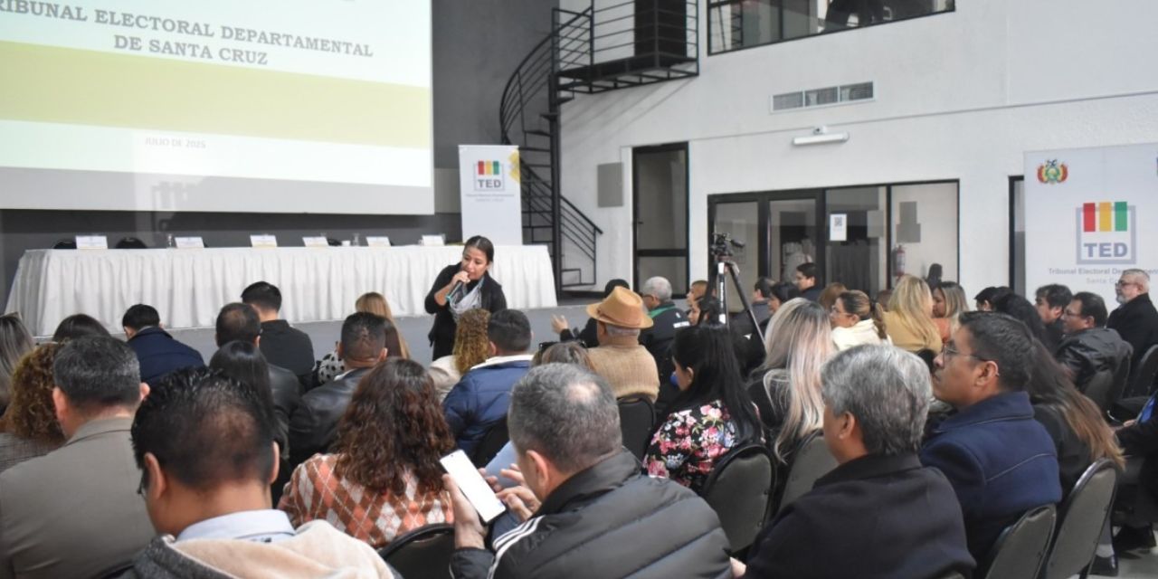 El TED Santa Cruz capacita a jueces para los comicios