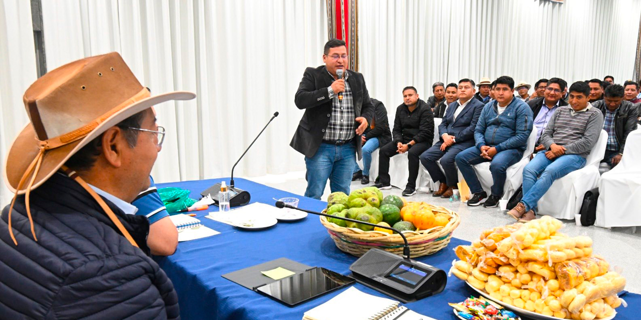 Foto: RRSS del presidente Luis Arce