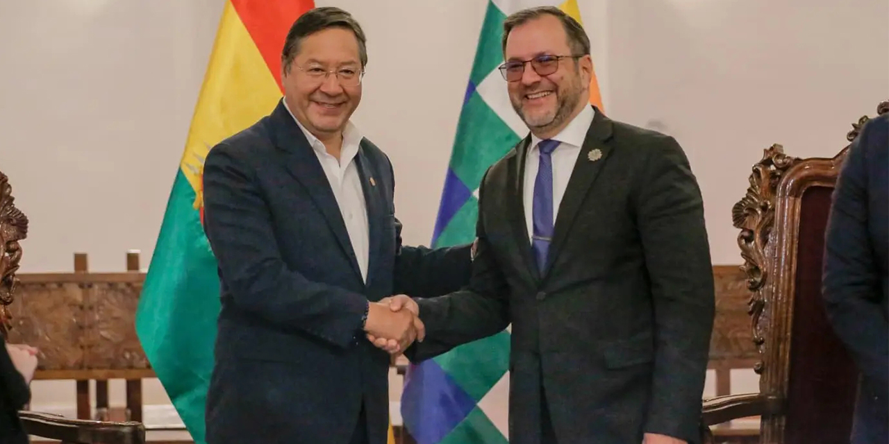 Presidente se reunió con canciller venezolano y destacó relación bilateral