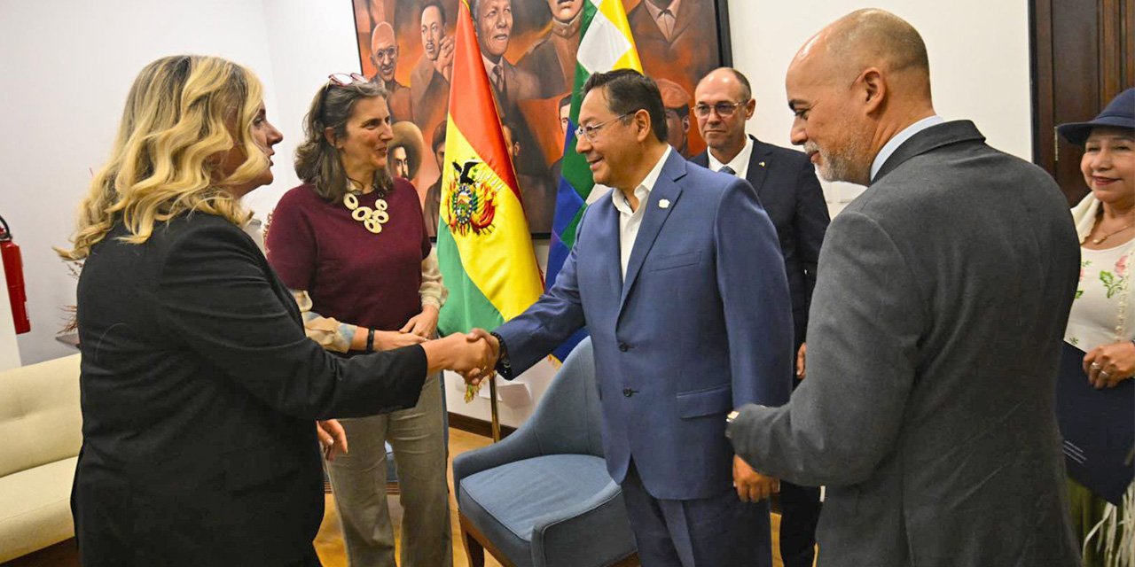 Presidente Arce compromete una transición democrática y acatar lo que el pueblo decida