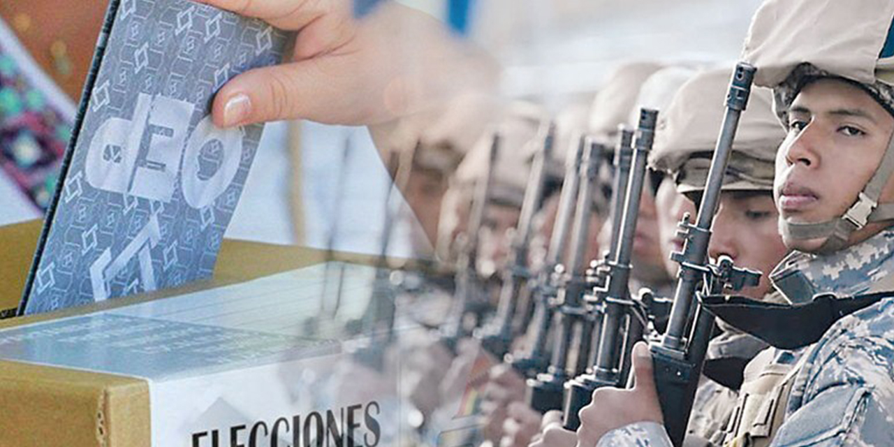 Gobierno confirma apoyo de FFAA para  resguardar el voto y proteger elecciones