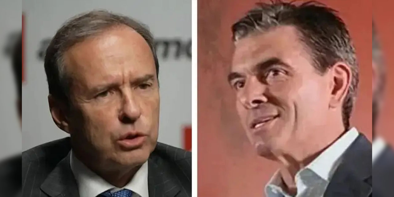 Jorge Quiroga y Rodrigo Paz.
