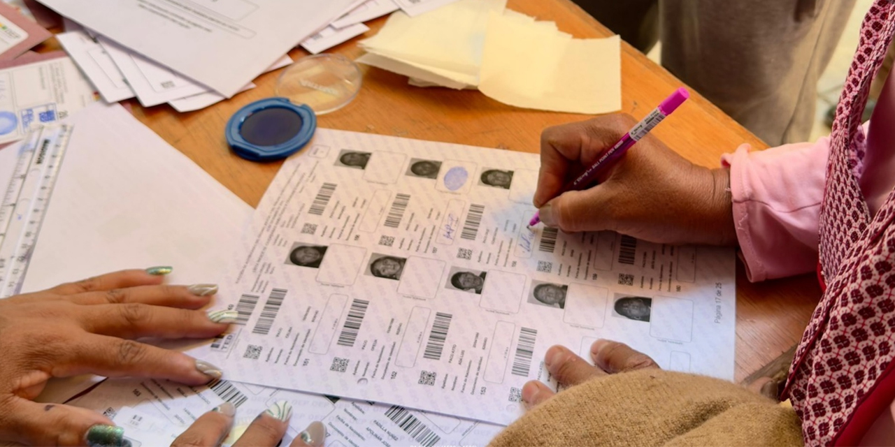 Faceta de las elecciones generales del 17 de agosto. Foto: Archivo TSE