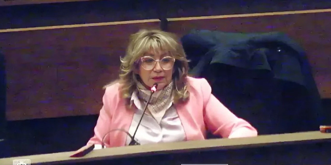 La diputada de CC María Elena Ortega.