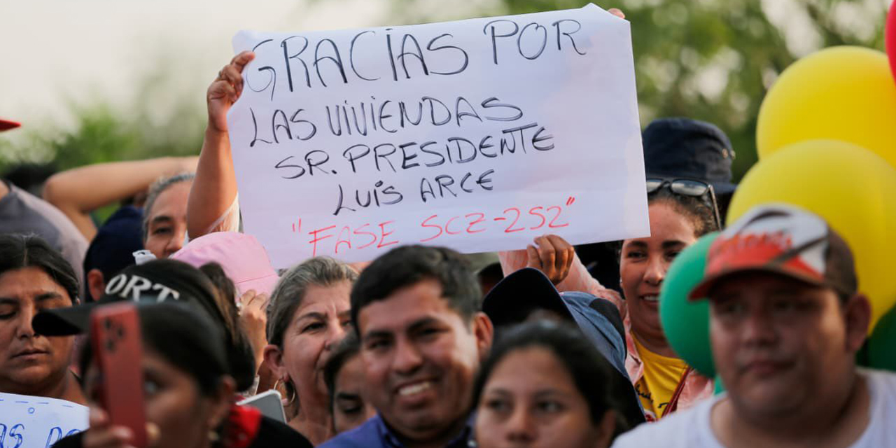 Lucho: Cada obra que ejecutó el Gobierno es una derrota para quienes trataron de bloquearnos