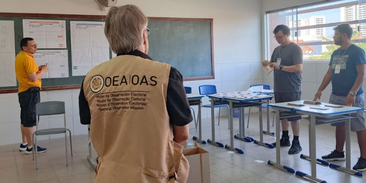 La OEA inició ayer sus labores de observación para la segunda vuelta