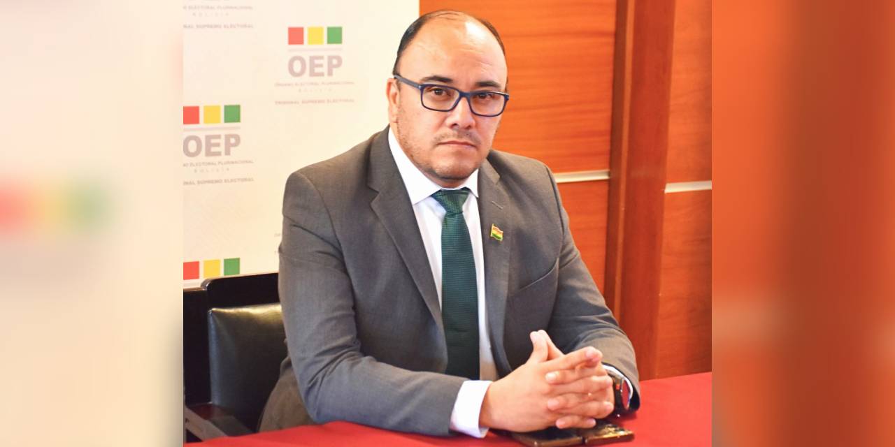 El vocal del Tribunal Supremo Electoral (TSE), Gustavo Ávila. Foto: Archivo