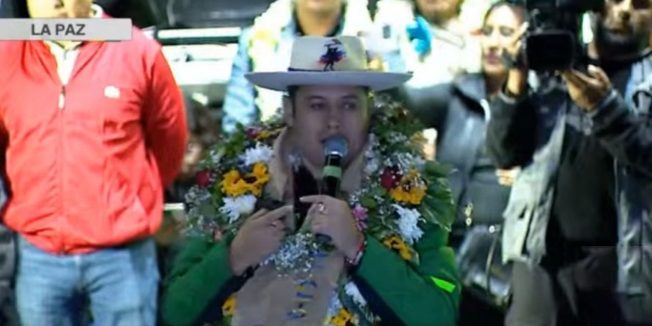 Imagen: Captura Bolivia Tv.