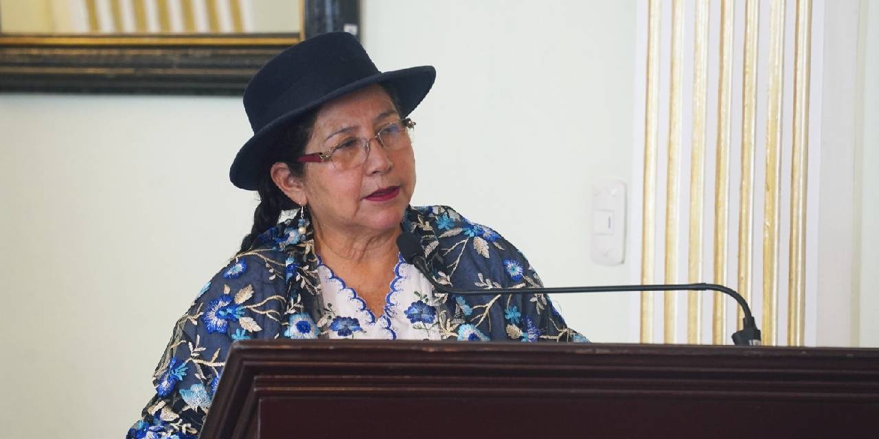 La ministra de Relaciones Exteriores, Celinda Sosa. Foto: Archivo MRE