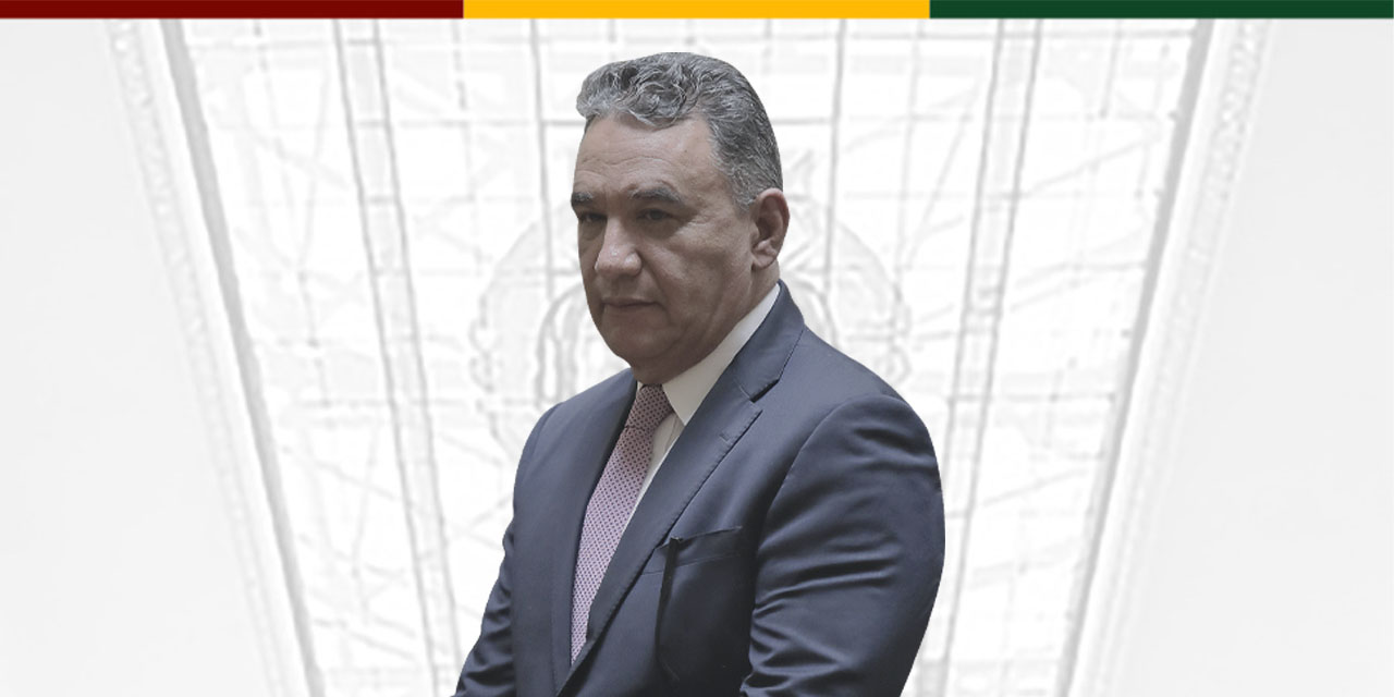 Ministro de Defensa Marcelo Salinas. Foto: Miguel Carrasco.