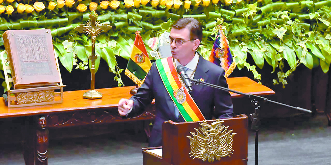 Rodrigo Paz: “¿Dónde está el litio, Evo? ¿Dónde está el litio, Arce?