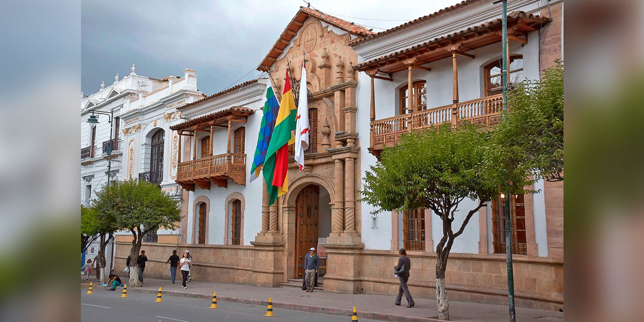  La Casa de la Libertad, en Sucre.
