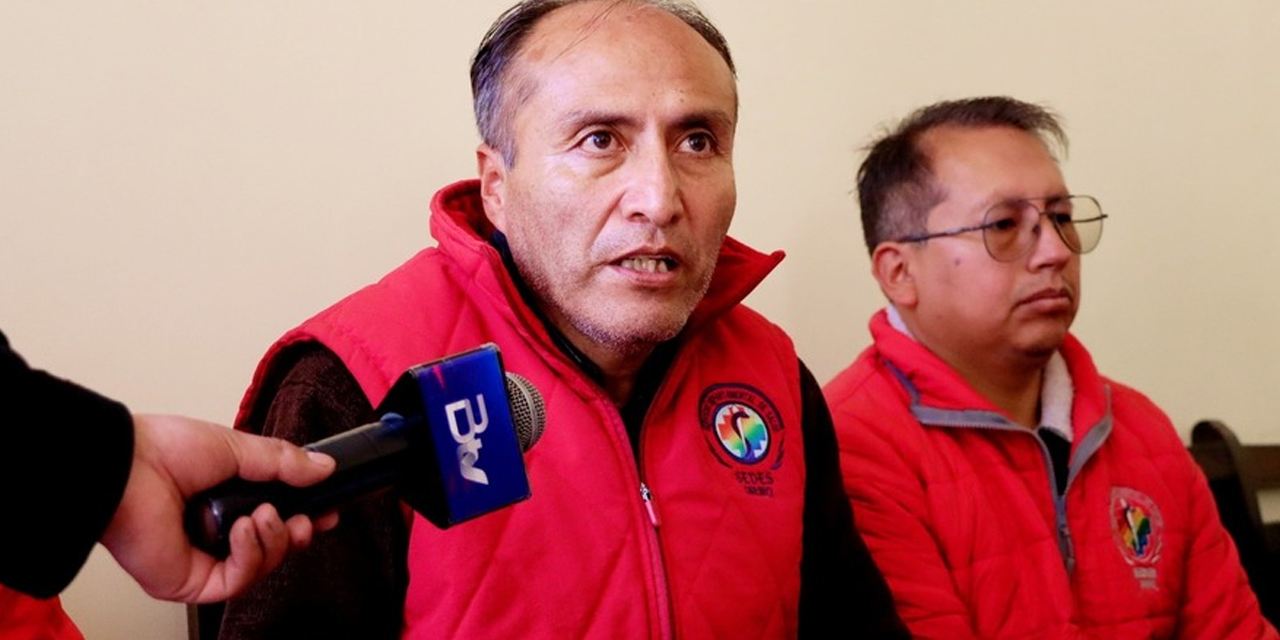 Director del Sedes Oruro, Juan Rasguido. Foto: Sedes Oruro