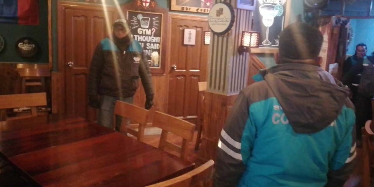 Cierran 35 discotecas y licorerías por infringir el Auto de Buen Gobierno en La Paz