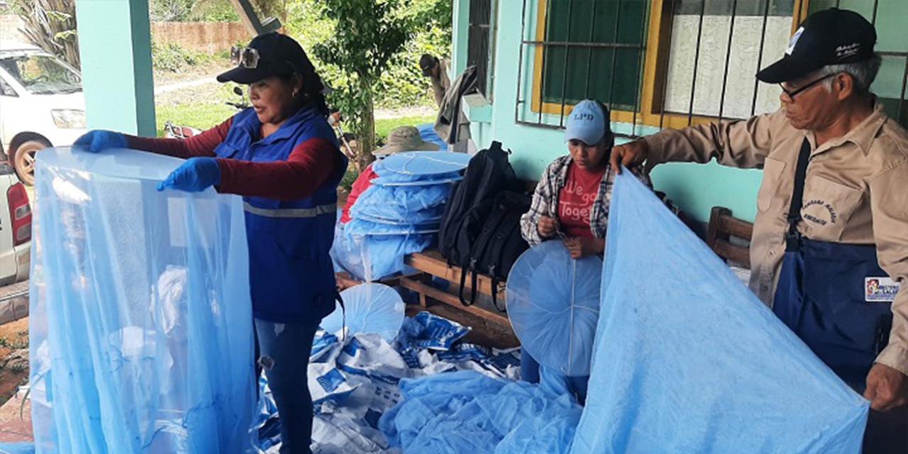 Trabajo conjunto y coordinado con las autoridades locales de los municipios endémicos.