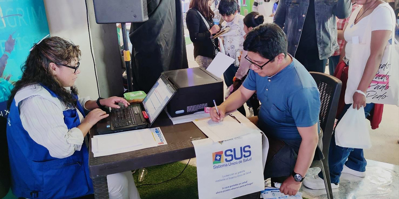 Registro de personas ante el Sistema Único de Salud.