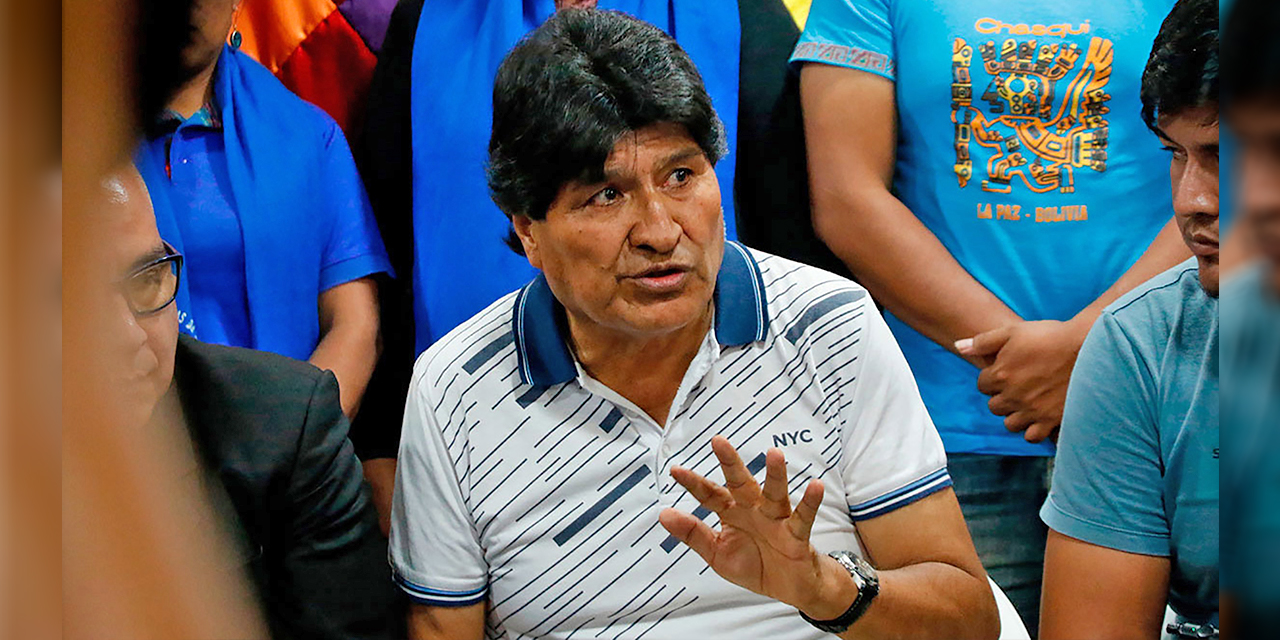 La Fiscalía General asegura que Evo Morales agrava su situación jurídica 