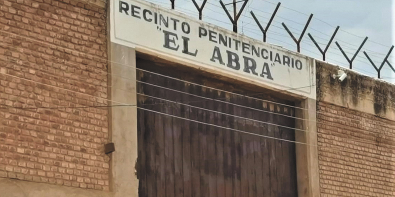 La cárcel de El Abra, en la ciudad de Cochabamba.