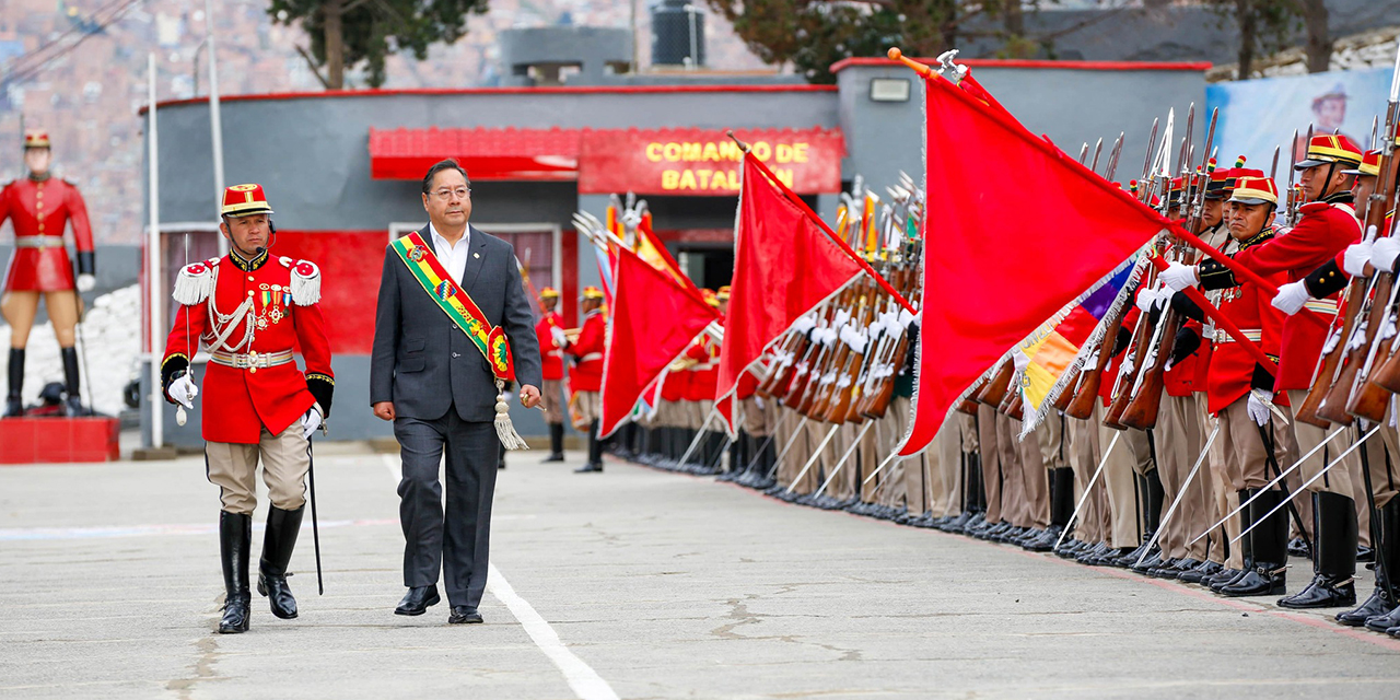 El presidente Arce llama a forjar una segunda independencia en el país 