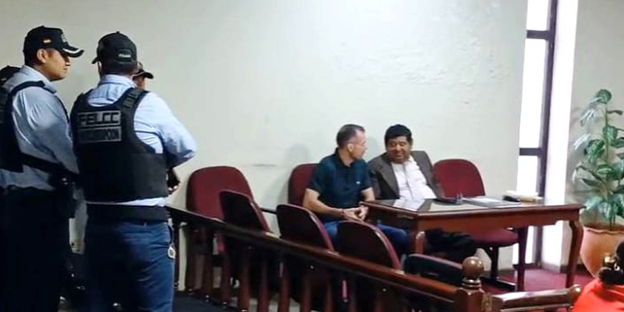 Foto: Fiscalía General del Estado - Bolivia.