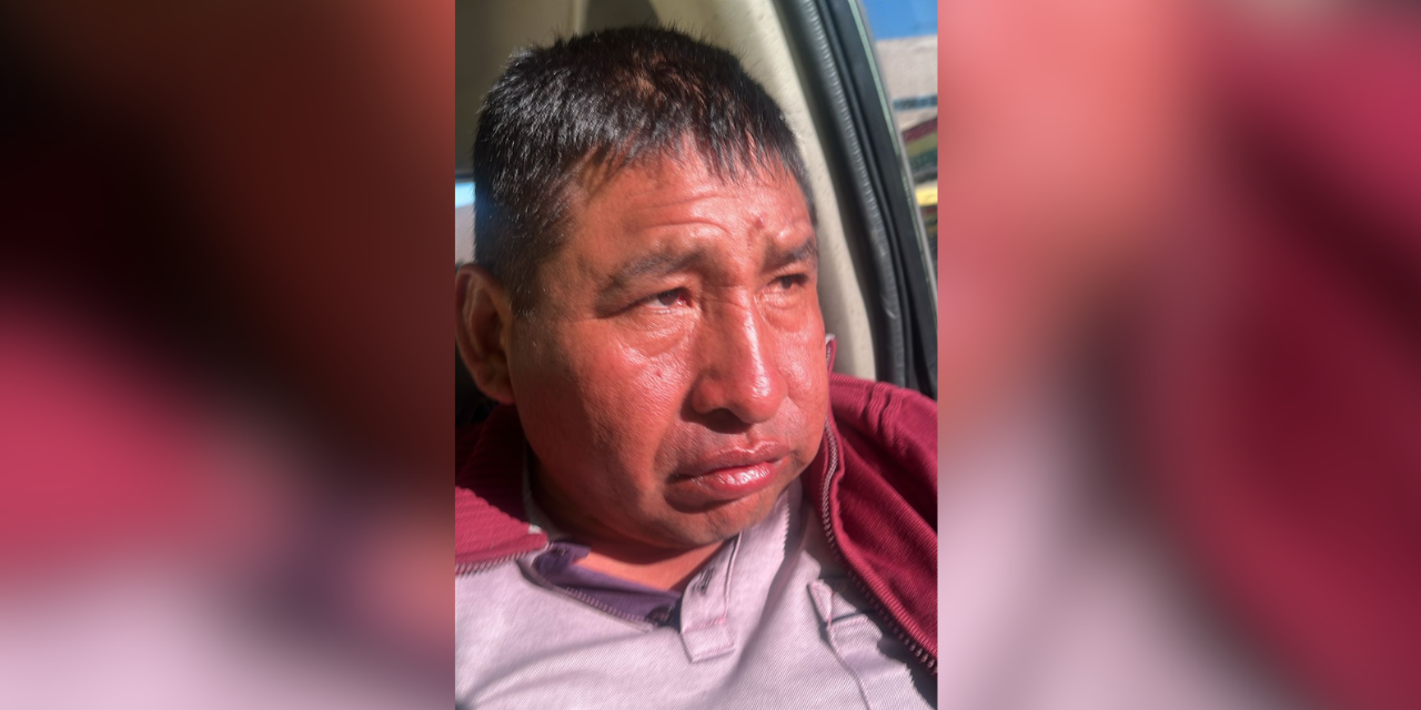 Policía aprehende al dirigente evista Ponciano Santos