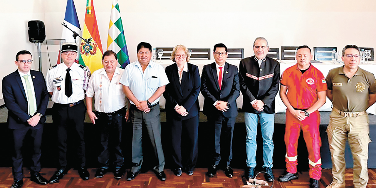 Los participantes del Taller de Elaboración del Protocolo de Acción sobre Investigación Forense de Incendios.