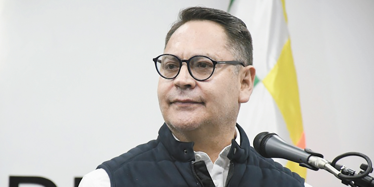 El viceministro de Régimen Interior y Policía, Jhonny Aguilera.