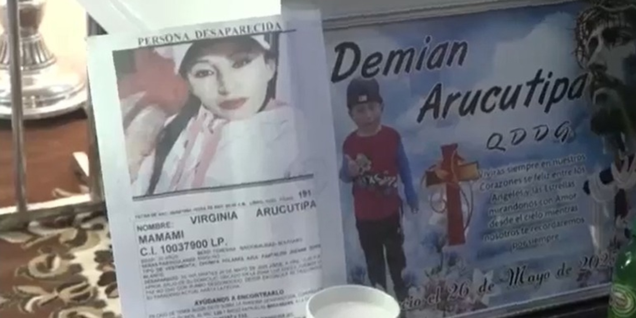 La madre sigue desaparecida.