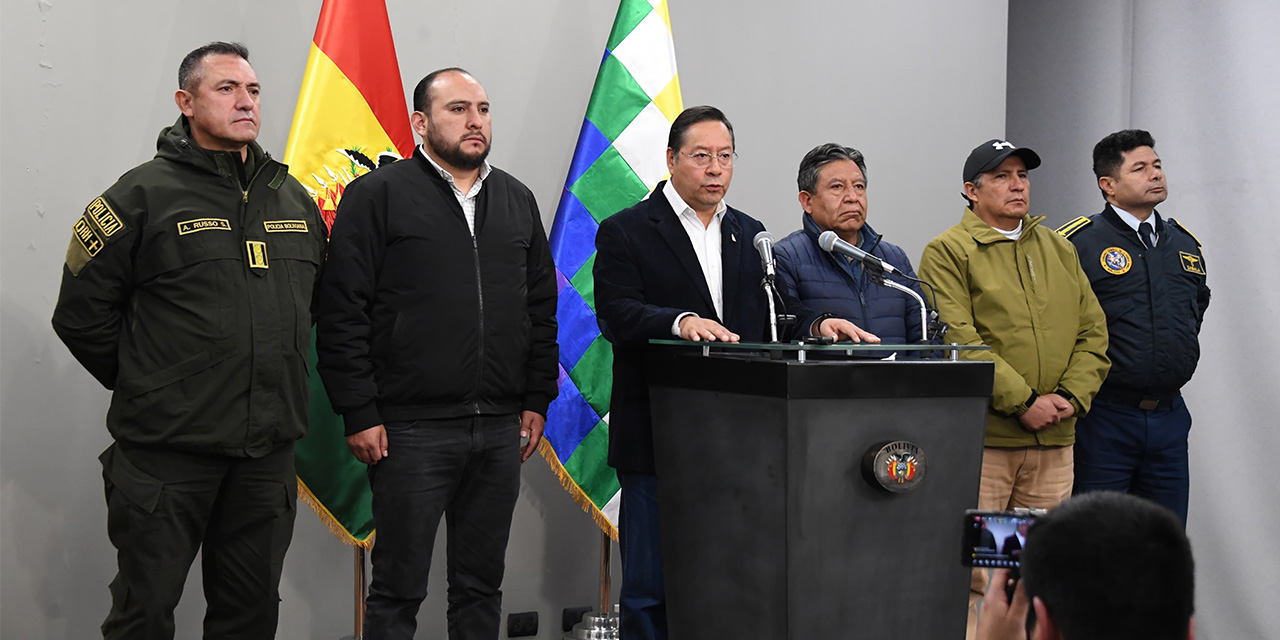 Arce reafirma el desbloqueo: Ejerceré todas mis facultades constitucionales