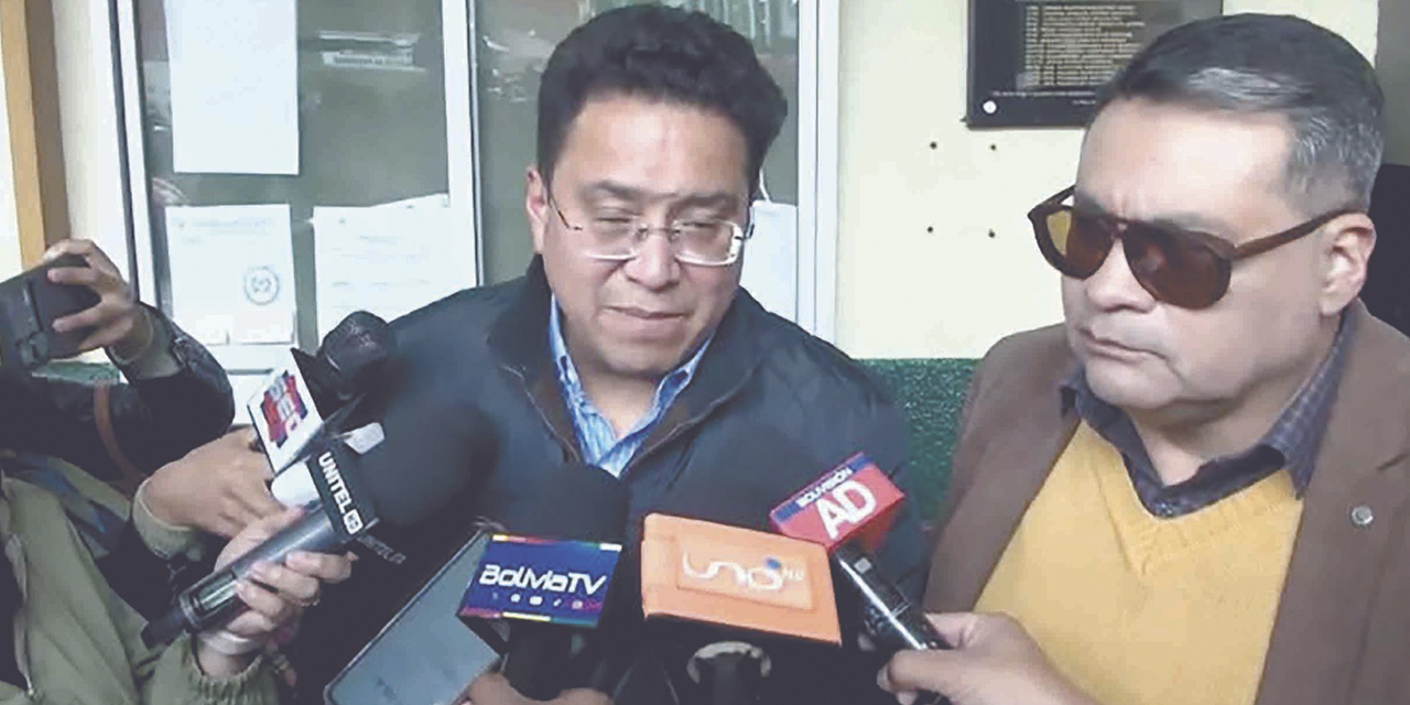 El exministro de Justicia César Siles.