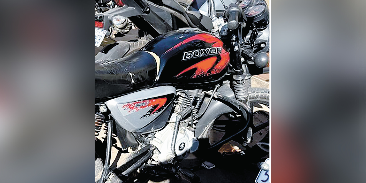 Motocicletas son usadas para robos.