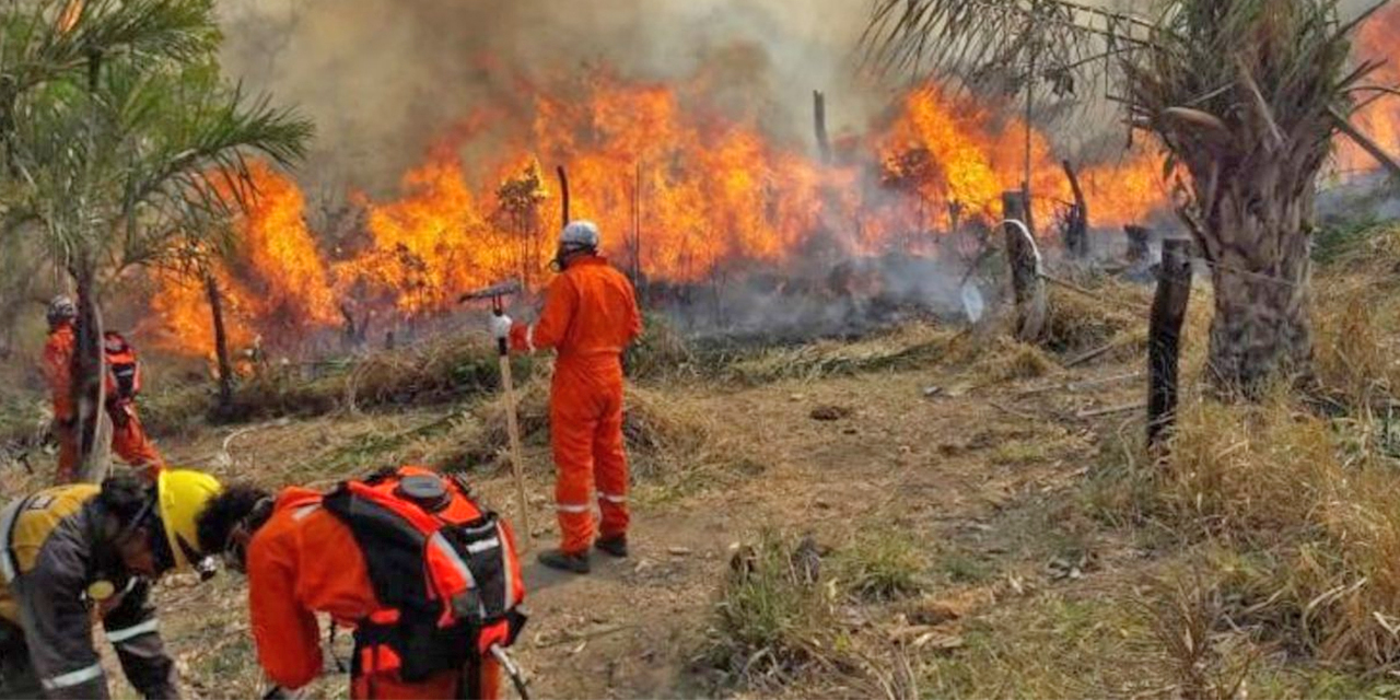 El Gobierno activa un plan con Bs 20 millones para impedir los incendios