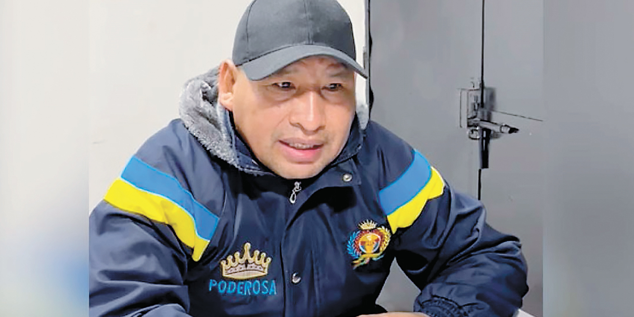 Ponciano Santos es un dirigente allegado Evo Morales. 