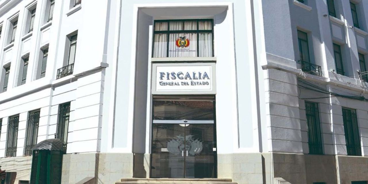 Fiscalía General del Estado Plurinacional de Bolivia.