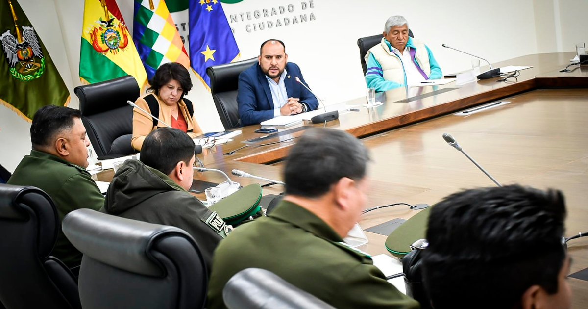 FOTO:  Ministerio de gobierno