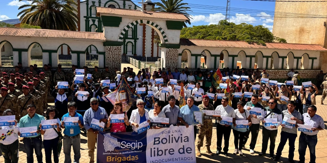 Todos los municipios del departamento de Santa Cruz fueron declarados libres de indocumentados. 