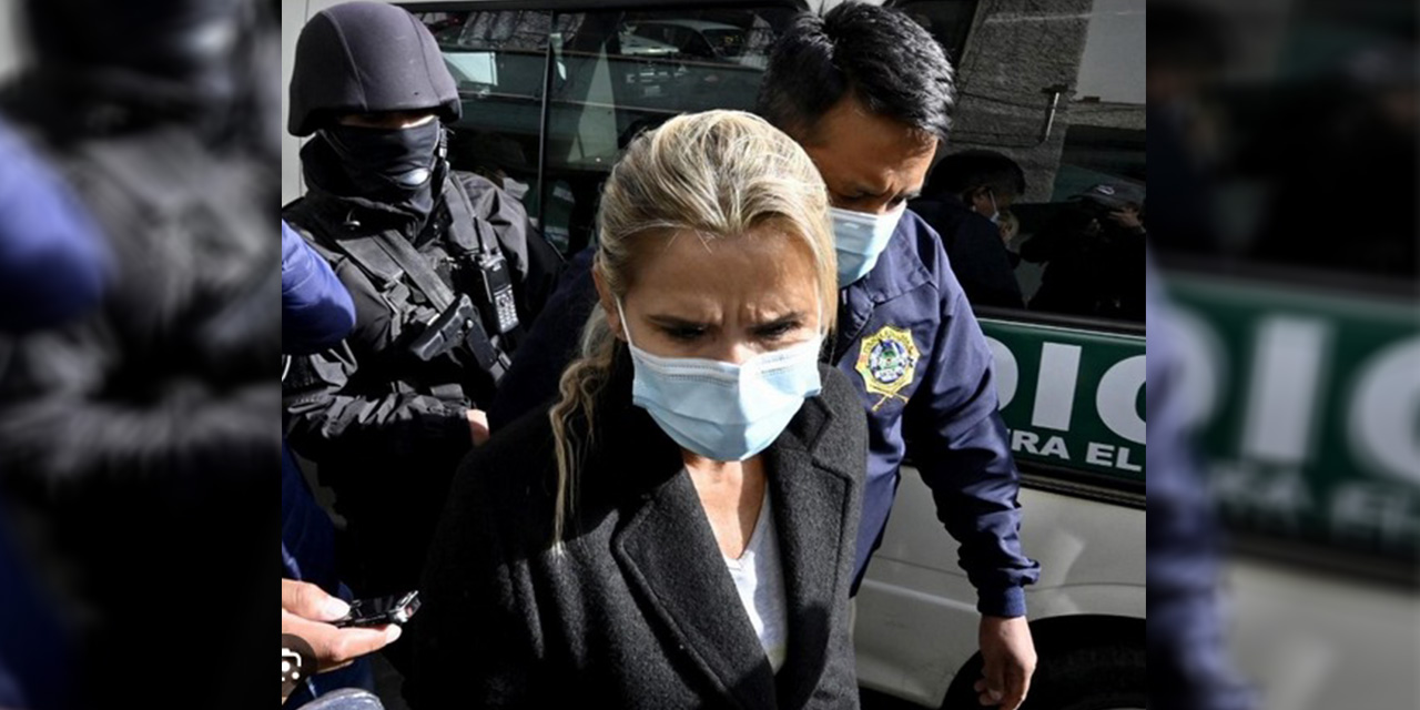 El TSJ declara inadmisible el recurso de Jeanine Añez y continuará en la cárcel