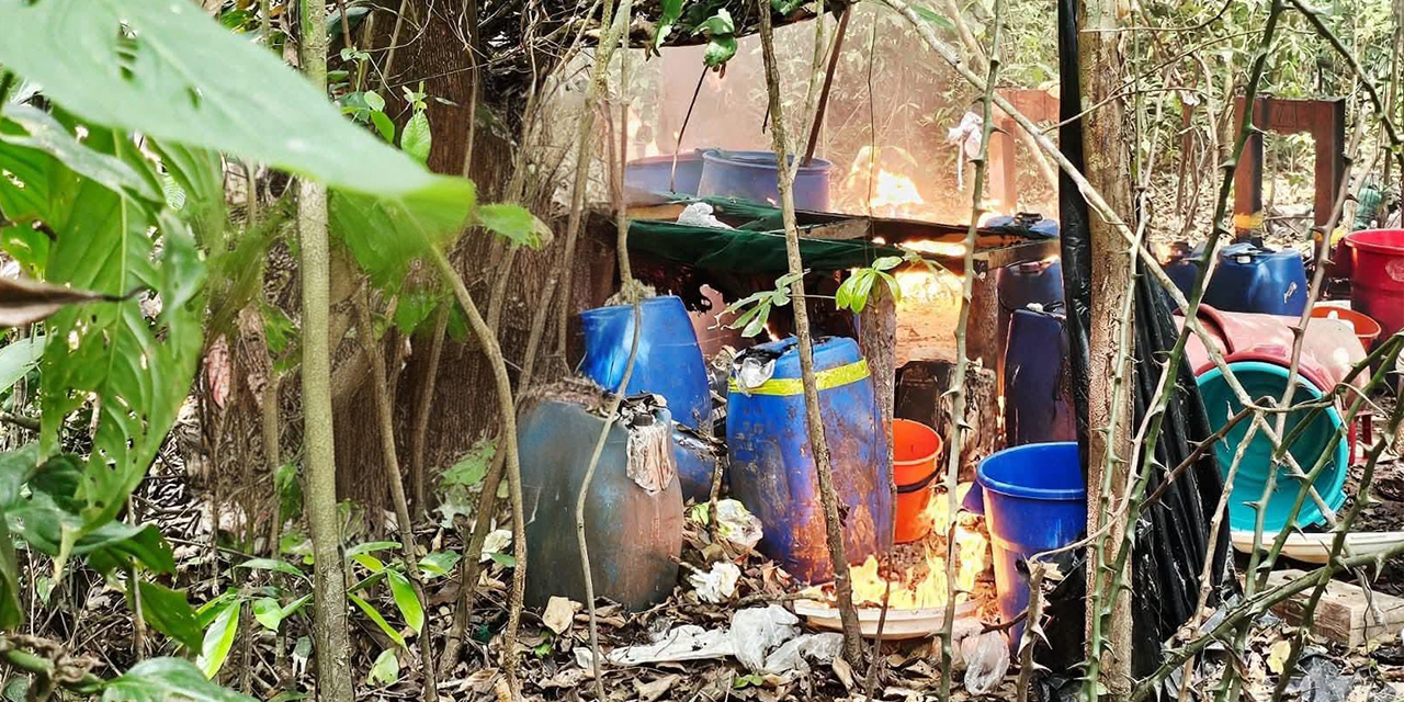 Encuentran laboratorio de droga en predios del ‘exzar antidroga’ de Evo