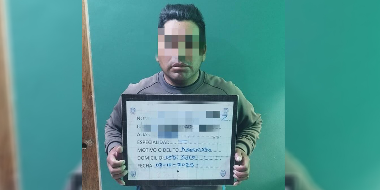 Aprehenden a presunto autor material del asesinato del teniente Apata Tola