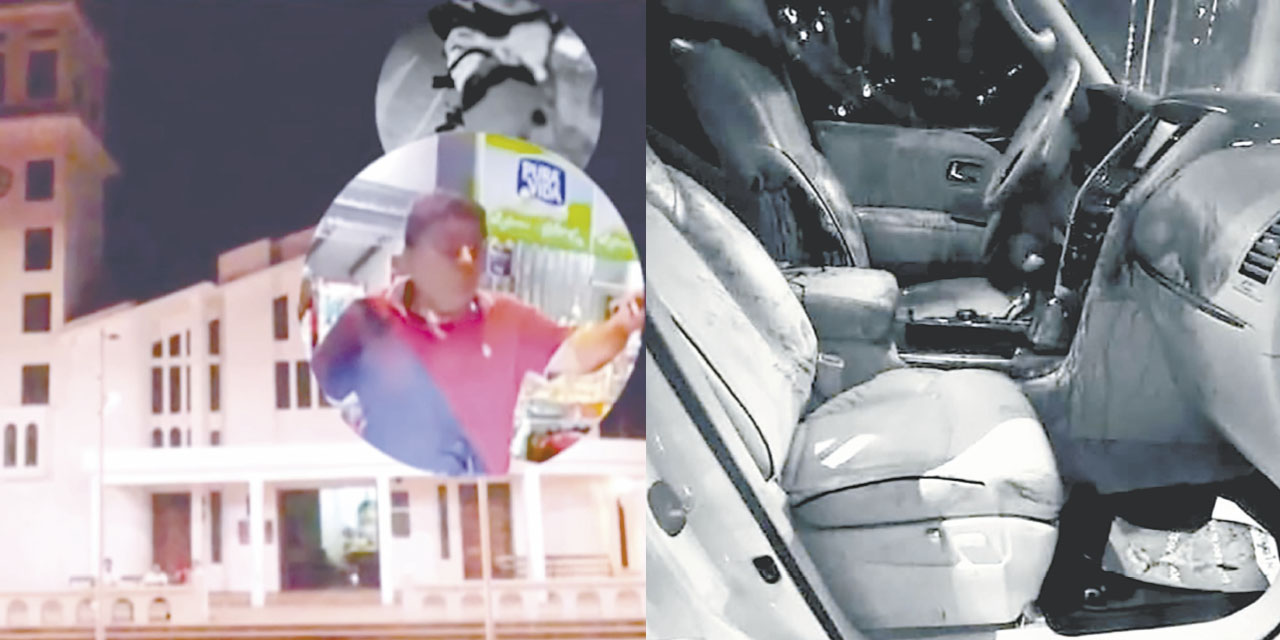 Jhonatan  López Rodríguez, hijo de la alcaldesa de San Ramón, fue acribillado en plena plaza. FOTO:  RRSS