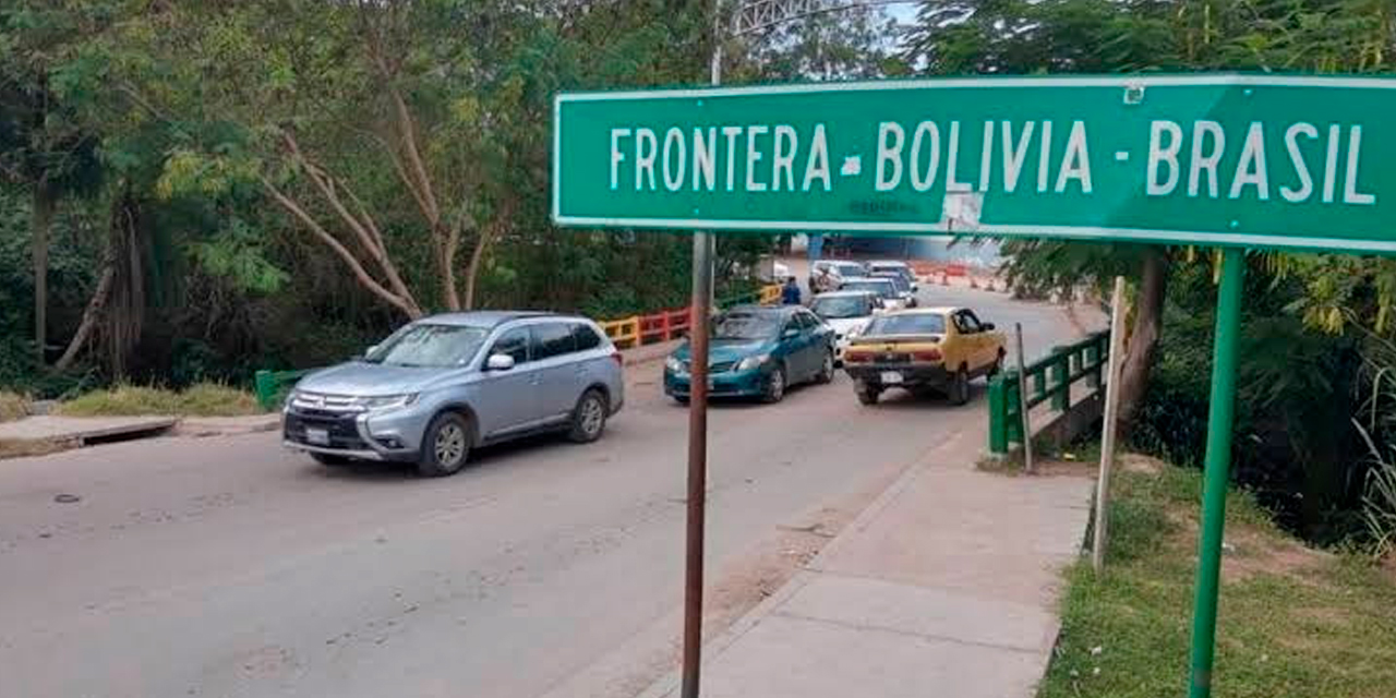 Una de las fronteras entre Bolivia y Brasil.