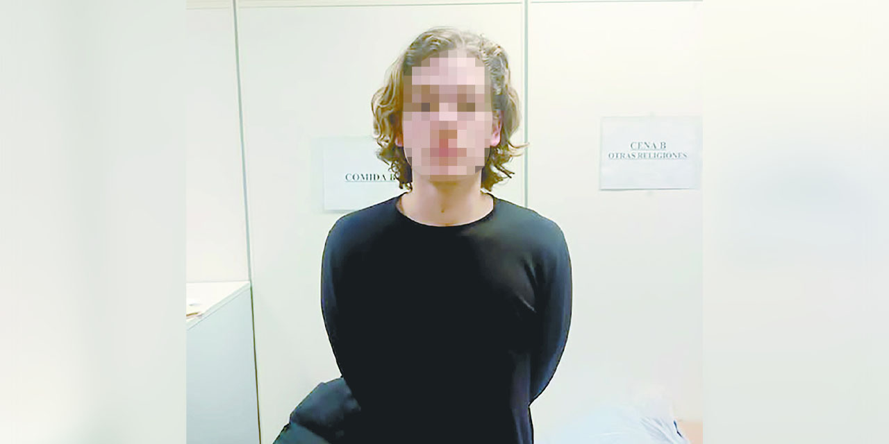 Sebastián D., acusado de violación.